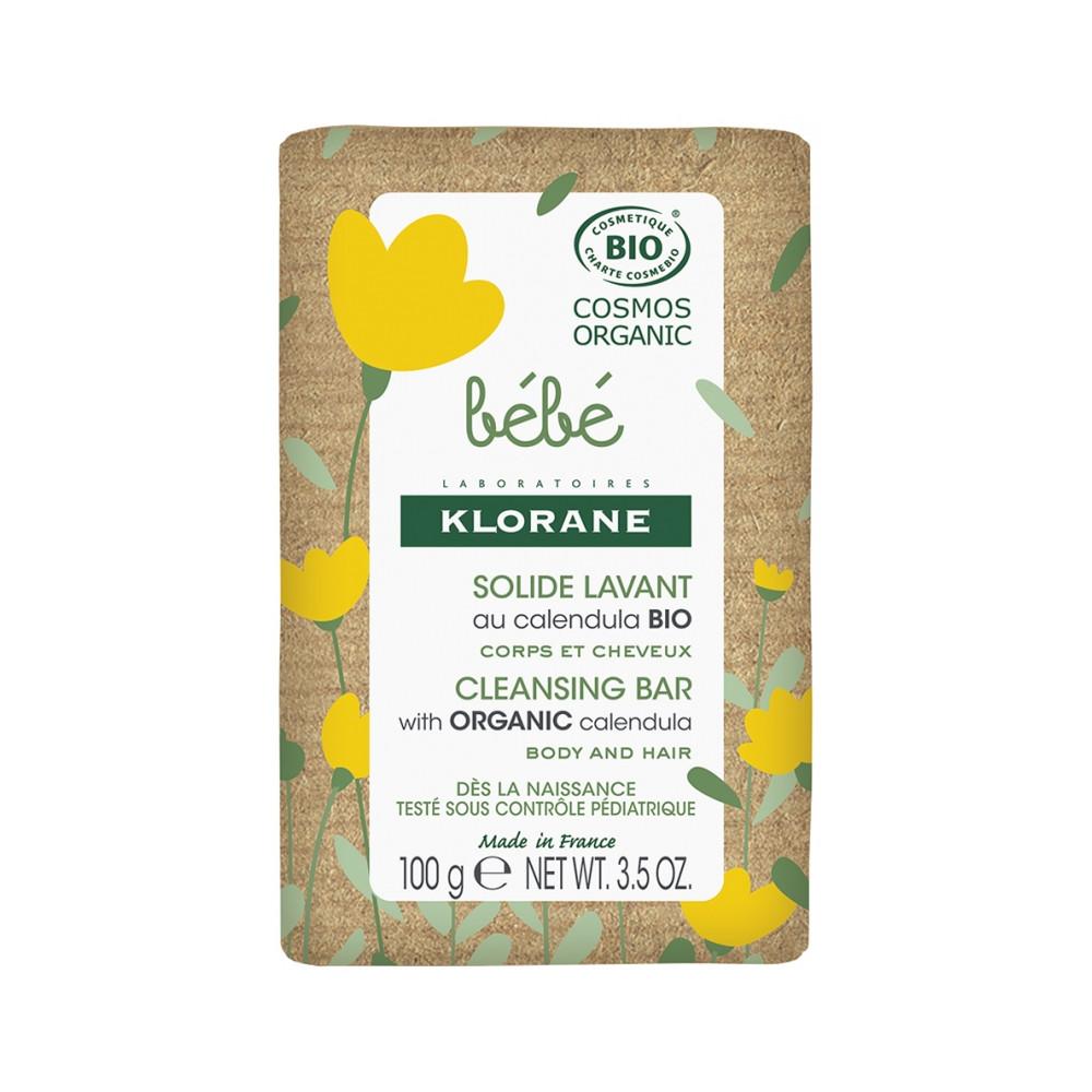 

Органическое твердое мыло Klorane Baby 100 грамм