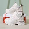 Inner Height Increase Dad Shoes Women 2025 Summer New Popular Small Versatile Leisure Sports Mesh White Shoes Women