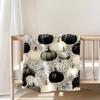 Halloween Pumpkin Patterned Flannel Blanket Gothic Bedroom Decoration and Accessories Aesthetic Room Decoration Festival Gifts