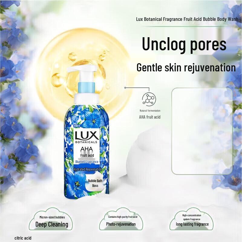 Lux Blue Wind Chime Shower Gel & Soap Bundle