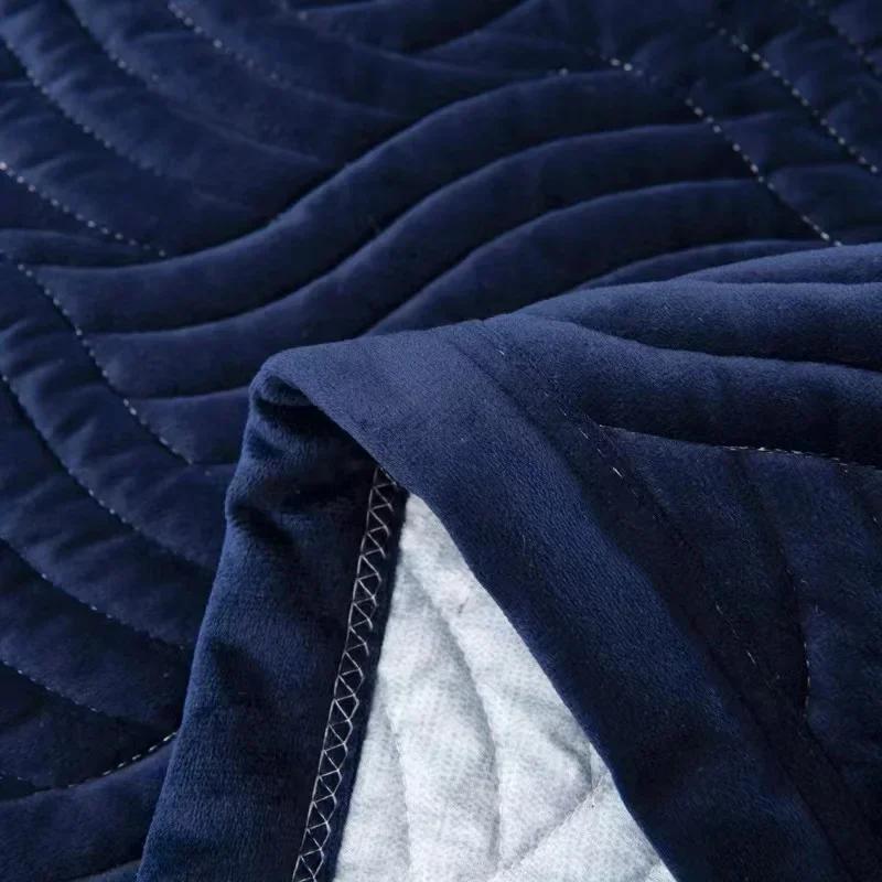 Couette ultra douce de qualité supérieure pour toutes les saisons, couvre-lit matelassé en velours doux, drap de lit léger et respirant