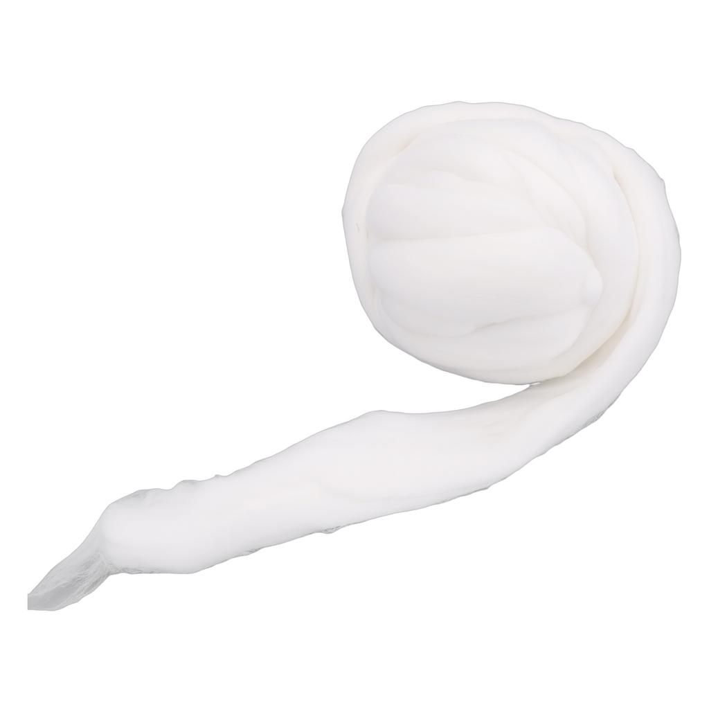 Wool Roving 200g Bulk Soft Wool Yarn for   Felting Hand   Knitting Crafting   Gift White