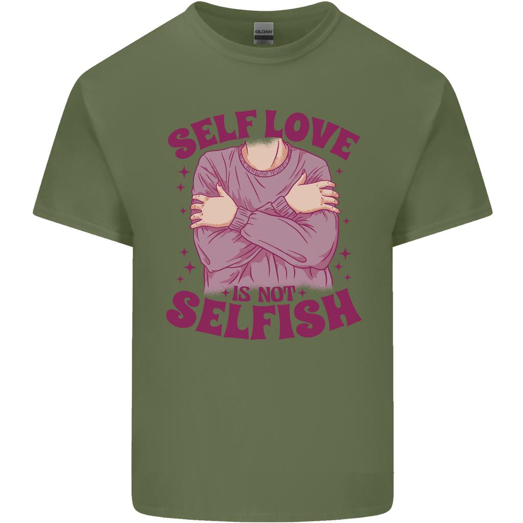 Self Love Is Not Selfish Unisexs Light Cotton TShirt