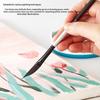 1/4Pcs Hand-Painted Art Drawing Brush Pull Wire Paint Brush Gouache Nylon Hair Knife-Shaped Watercolor Pens Water Painting Pen