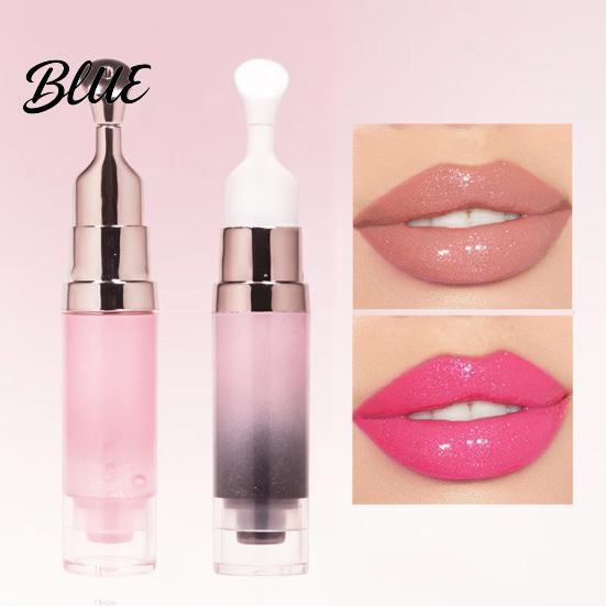 Lip Oil for Chapped Lips Moisturizing Oil 7ml Glassy Shine Gloss with Color