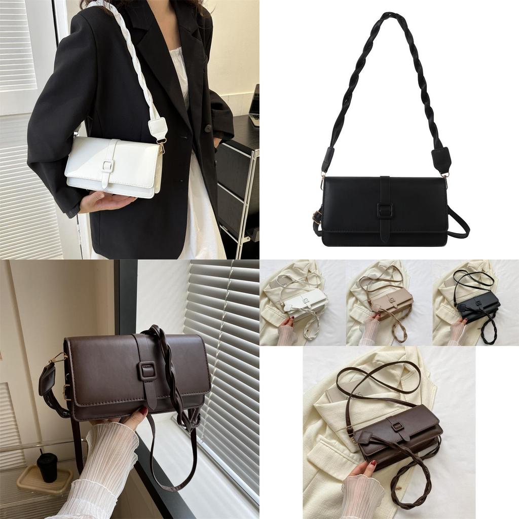 Trendy Minimalist Small Square Shoulder Bag For Women In Chic Colors For Everyday Use
