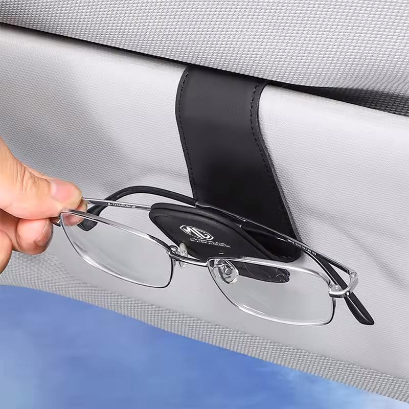 Car Eyeglass Holder Glasses Storage Clip Auto Sunglasses Accessories For MG HS 2022 ZST ZS MG3 w MG5 MG6 MG7 GT GS Hector ZX EZS E