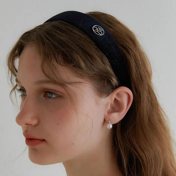 Signature Velvet Hair Band_2color HB006