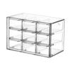 Stackable Multiple Drawer Storage Case For Glasses Sunglasses Organization In Clear Acrylic Materials