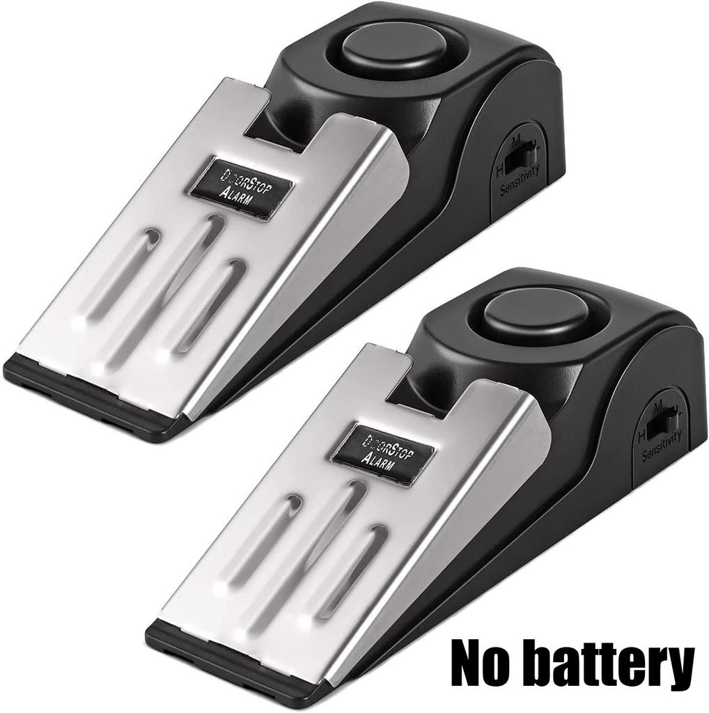 Door Stop Alarm, Door Stopper Security for Home Travel Apartment with 120DB Siren Portable Safety Tool