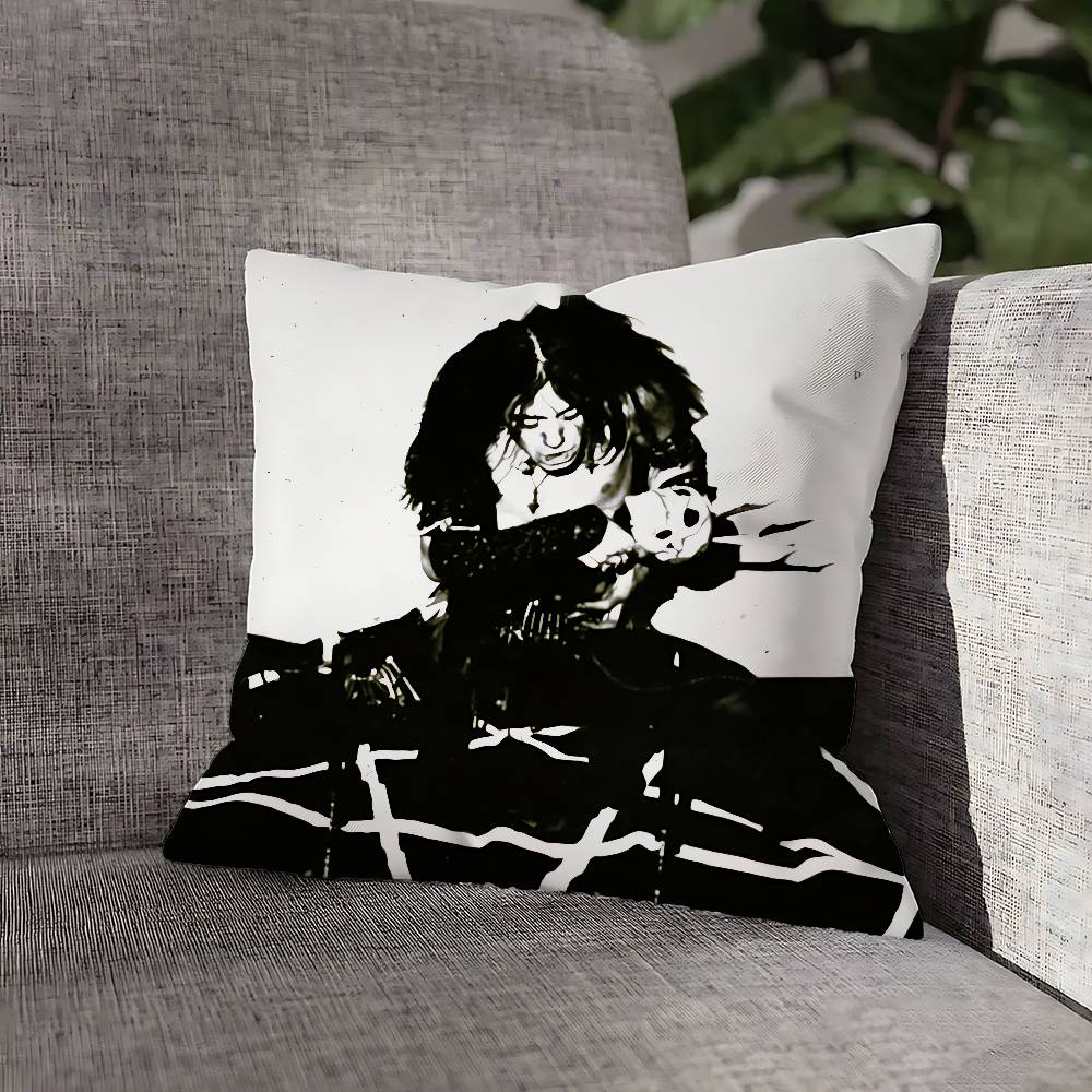 B-BathoryS Band Quorthon Throw Pillow Case For 45x45cm 40x40cm 55x55cm 50x50cm 30x30cm Square Car Pillowcase Shell