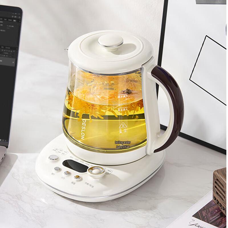DESLON 1.8L Multi-Function Glass Tea Maker