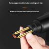 Professional Automotive Plastic Bumper Welding Repair Kit 70W Fast Heating Tool Includes 200 Nails Pliers LED Light For Toys Appliances