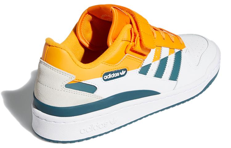 Adidas Forum Low Premium 'White Crew Orange Teal' FY4970