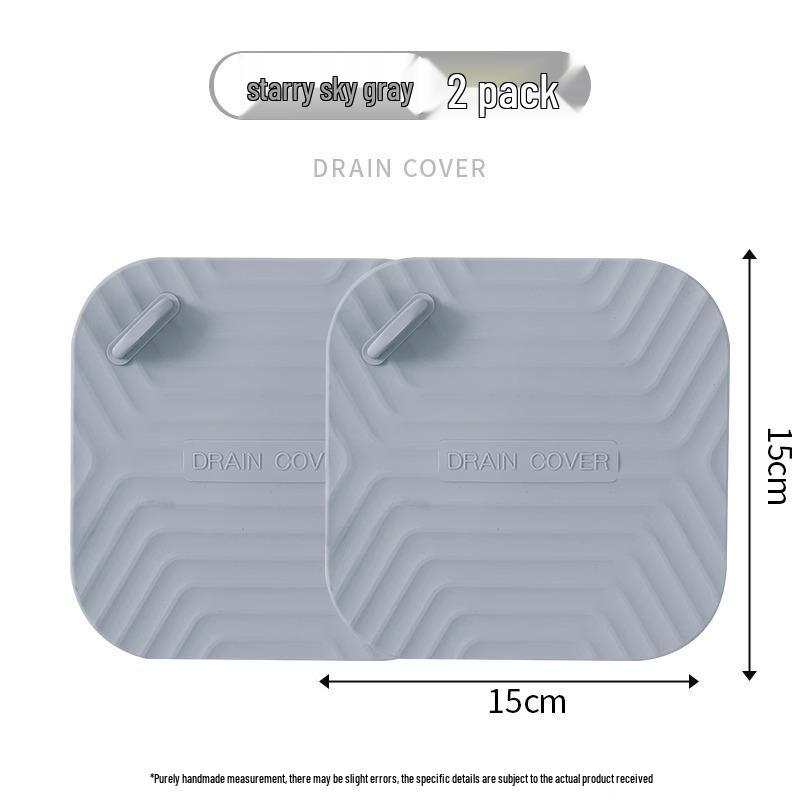 Bathroom Floor Drain Silicone Deodorizer: Odor-Proof, Insect-Proof, and Anti-Backflow Pad