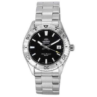 Reloj deportivo Mako de acero inoxidable con esfera negra y automático para buceo RA-AC0Q01B10B RA-AC0Q01B30B 200 m para hombre