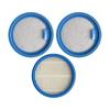 3PCS High Efficiency Filters Vacuum Cleaner Filters Replacement Filter Plastic Texture Spare Part Suitable for Vacuum