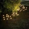 8-Head Solar Firefly Garden Lights