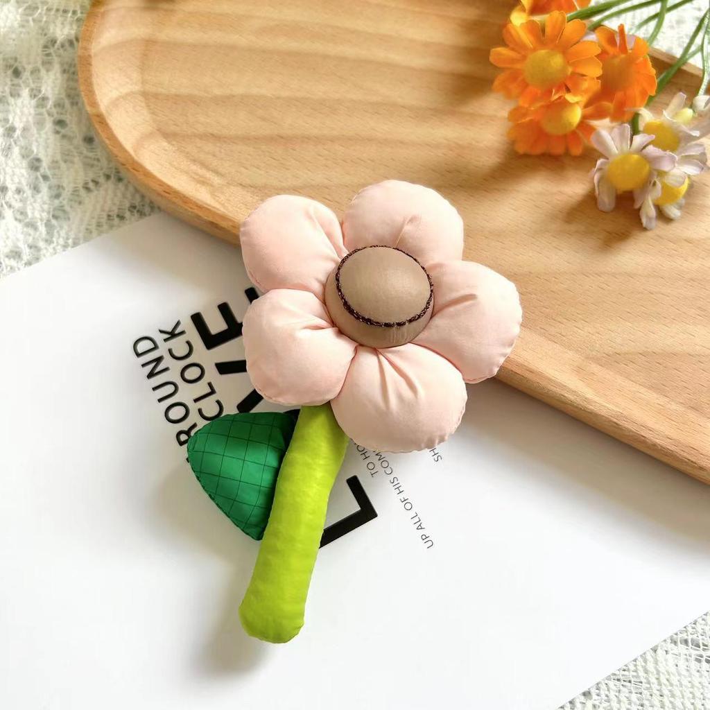 Summer Pastoral Fabric Flower Accessories: Shoes, Socks, Hair Clips, DIY Bag & Clothing