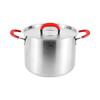 Oală cu aburi & Oală de fiert Fissler din oțel inoxidabil cu strat dublu, 24 cm