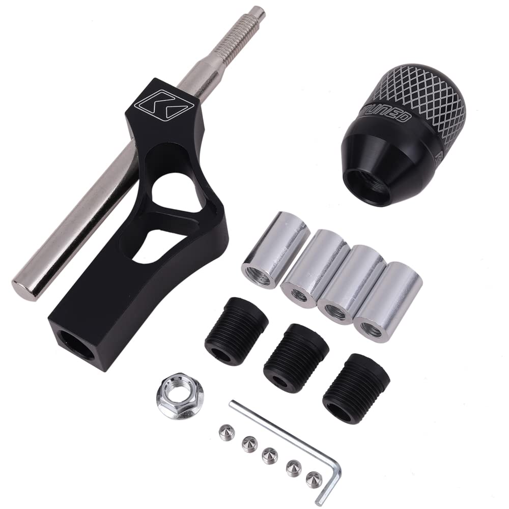 

Avan Knight KRB262 Алюминиевый рычаг переключения передач Ручка рычага переключения передач Рычаг переключения передач Грузовик Мини-автомобиль Ручной чёрный