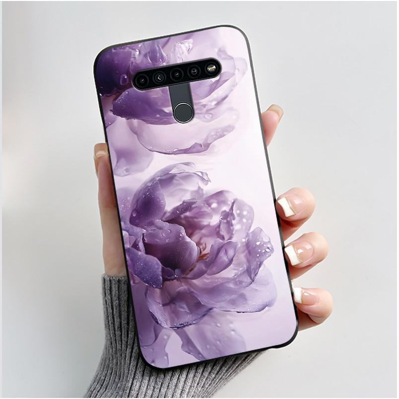 Casing For LG K41S K51S LM-K410 LM-K510 Super-Thin Slim Case Luxury Cute Cool Boys Girls Black Matte Soft Silicone Back Cover