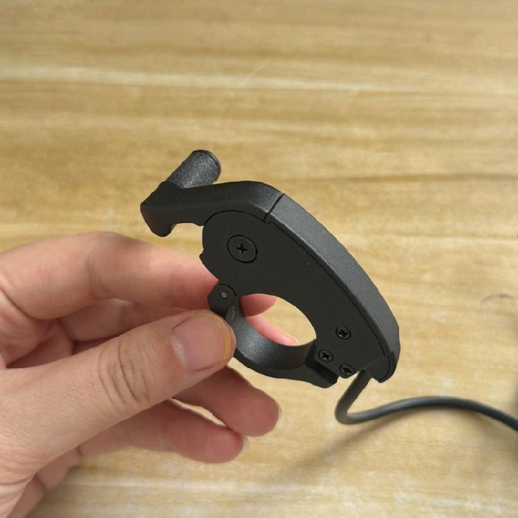 Electric Bike Thumb Input Assembly with ABS Bar Mount and Cable for Daily Unit Exchange, Fit Review and Service