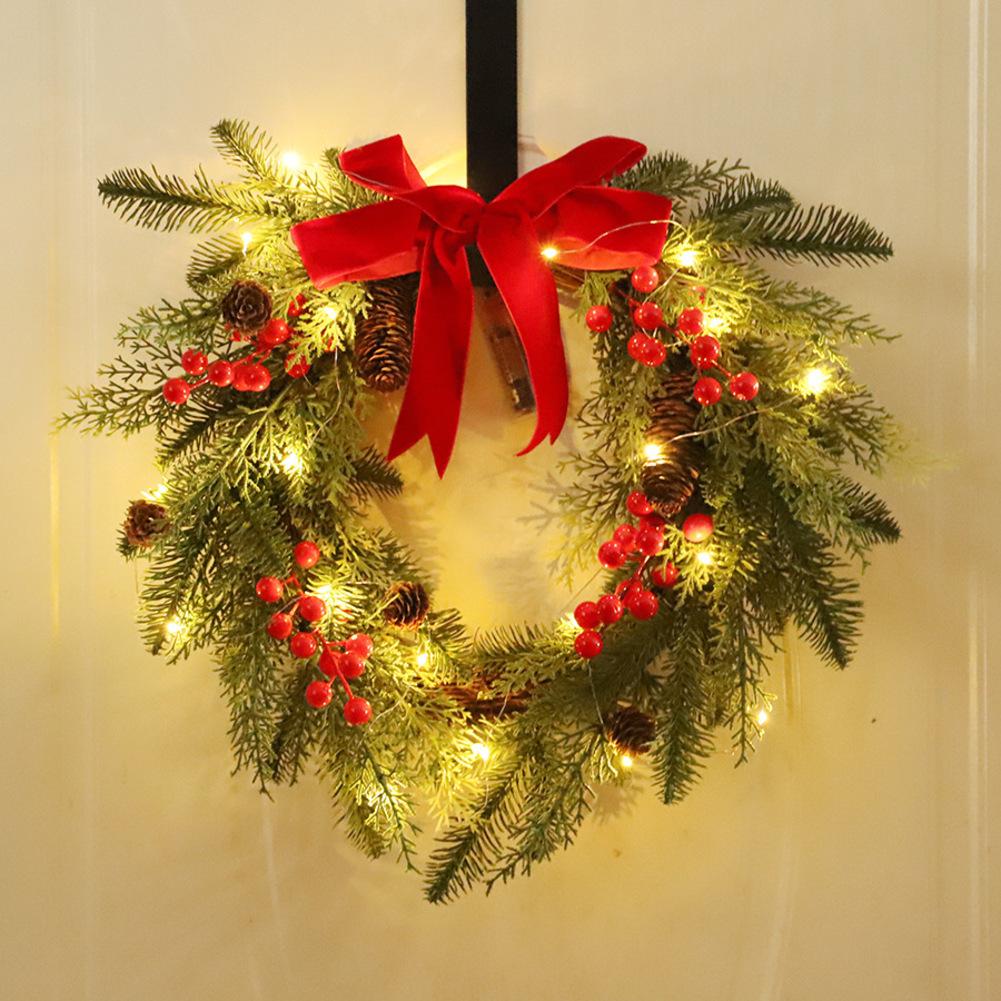 Berry Wreath Christmas Wreath Front Door Decoration
