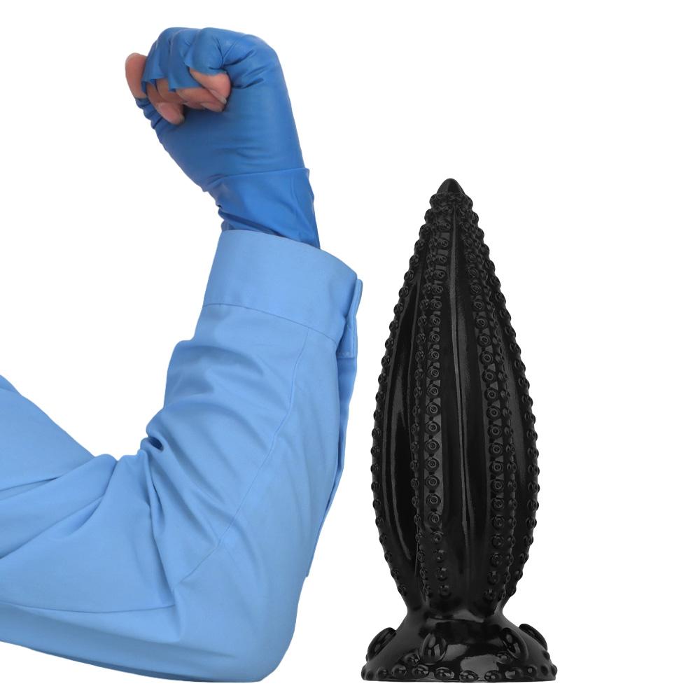 PVC Anal Plug Dildo Women's Masturbator Sex Toy Fisting BDSM Strap On Penis Big Dick