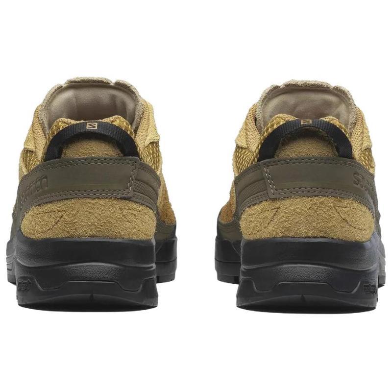 SALOMON X ALP Cushioning Abrasion Resistant Coverage Support Mountaineering Shoes Unisex Brown Sneakers 478763