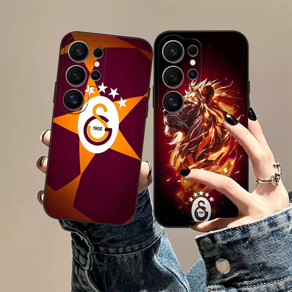 Football Team Galatasaray Phone Case For Samsung S 24 Fe 25 Ultra Plus 20 Lite 21 30 22 23 24 22 Ultra 5G Fundas