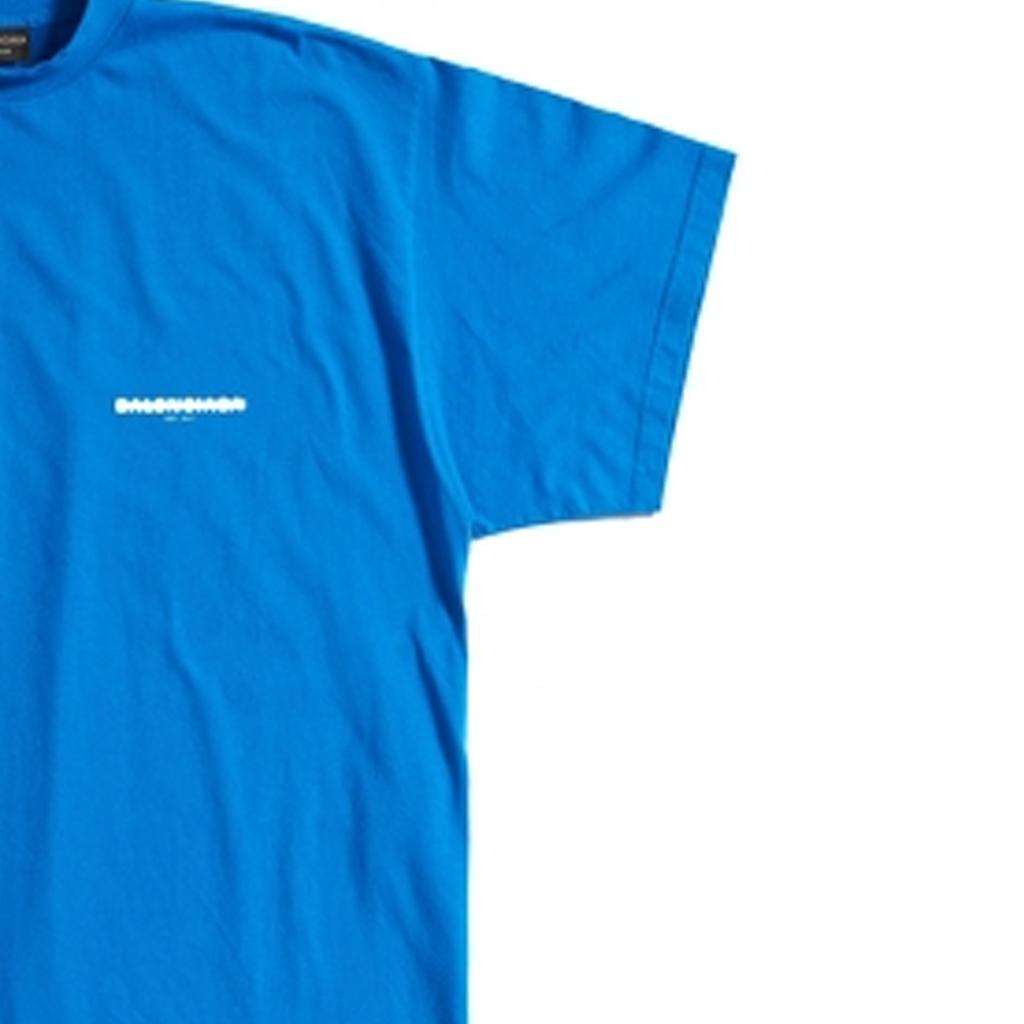Balenciaga SS23 T Shirt Loose Fit Men's Blue 712398TMVJ64024