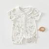 Baby Summer Thin Romper: Short Sleeve Newborn Crawling Outfit (0-18 Months)
