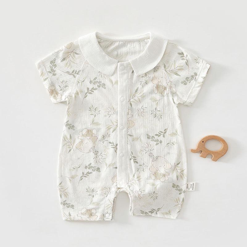 

Летний ромпер-принцесса для новорожденной девочки – Милый комбинезон с короткими рукавами 80 cm