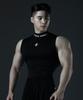 CARMID Compression Mock Neck Sleeveless [Black]