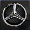 Car Front Grille Illuminated Logo Star LED Emblem Light Badge For Mercedes Benz W245 W204 X204 2008-2014 AA8