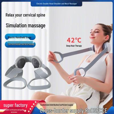 Tragbarer Multifunktions-Schulter- und Nackenmassager zur Linderung von Nacken- und Trapezmuskeln