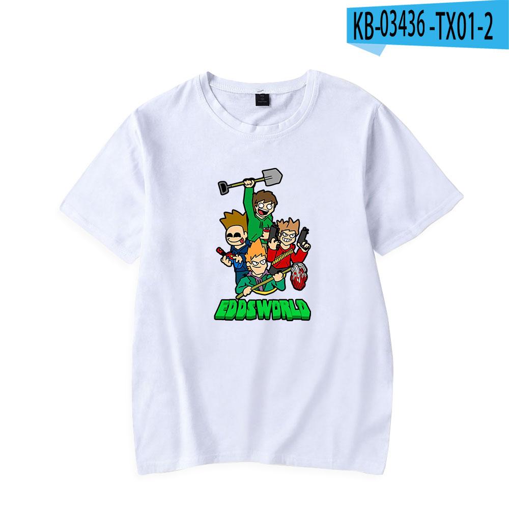 2024 Eddsworld T Shirt Women Unisex Summer Short Sleeve Fashion Tshirts Hot Sale Casual Streetwear Tops
