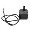 Micro Submersible Pump DC 12V 4.5W 240L/H 300cm Lift IP68 Brushless Water Fountain Pump with LED Ind