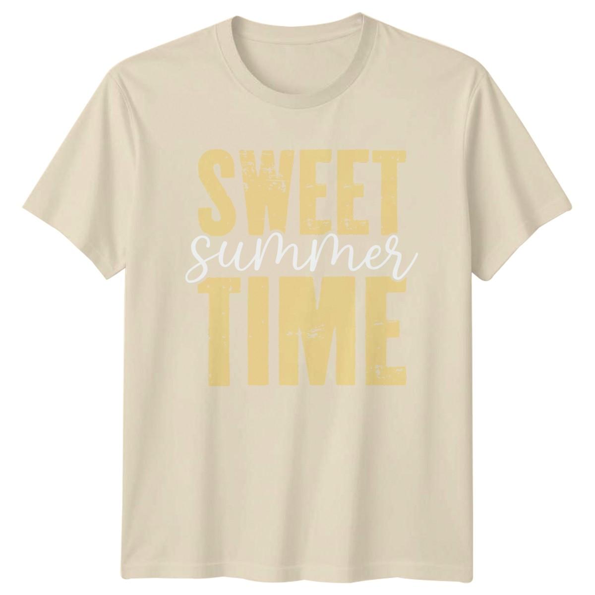 Sweet Summer Time T-Shirt Beach Life Summer Summer Holiday Gift For Him And Her S