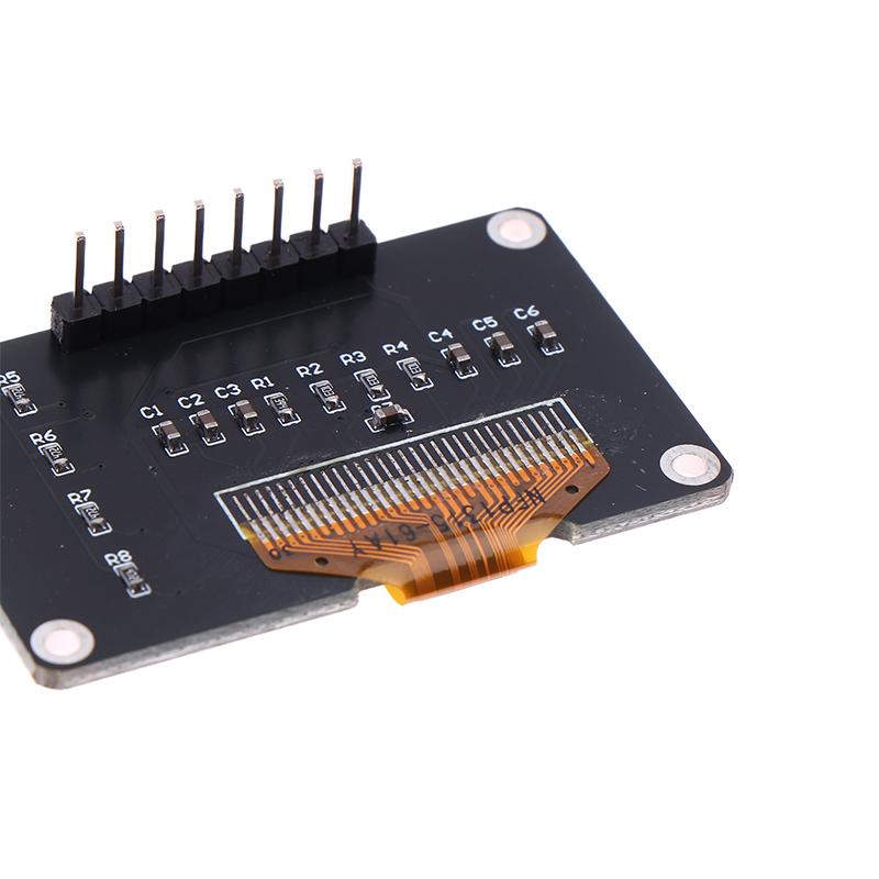 0.96-Inch Oled Display Screen White/Blue 12864 Screen Module With Matrix 4 Key Interfaces Keyboard Iic Ssd1315