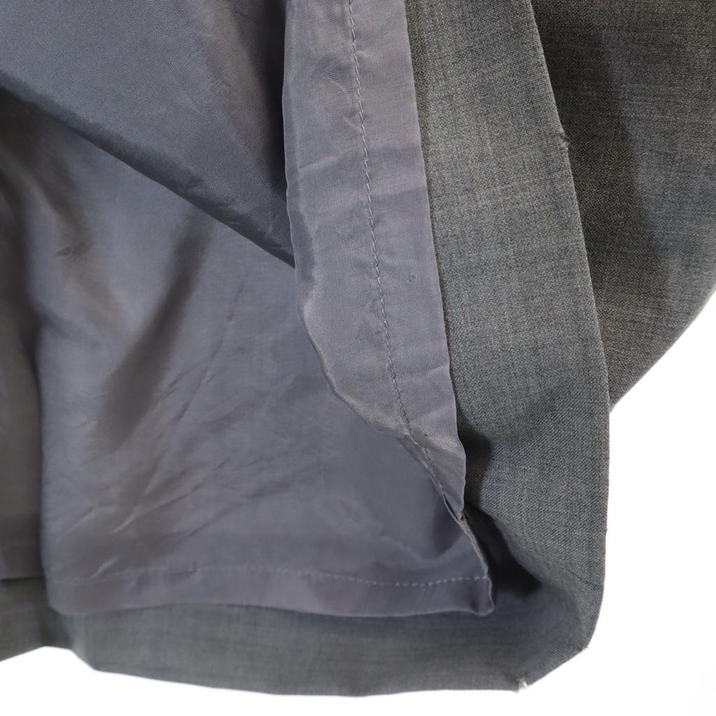 Burberrys 90s Old Skirt suit Setup 40 gray Sanyo Shokai Women Used