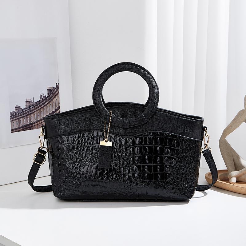 

Сумка Gradient Crocodile Bag декоративная сумка через плечо большой емкости контрастная подвеска в стиле ретро