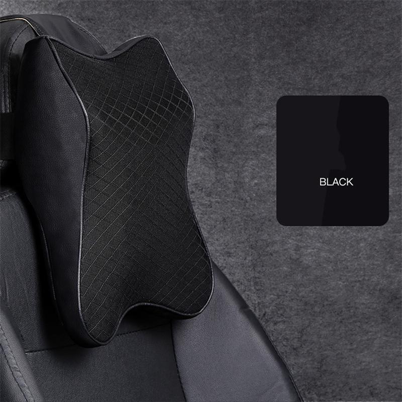 Car Seat Headrest Cushion - Neck Pillow Lumbar Back Support, Neck Back Pain Relief Cushion for Office Chair