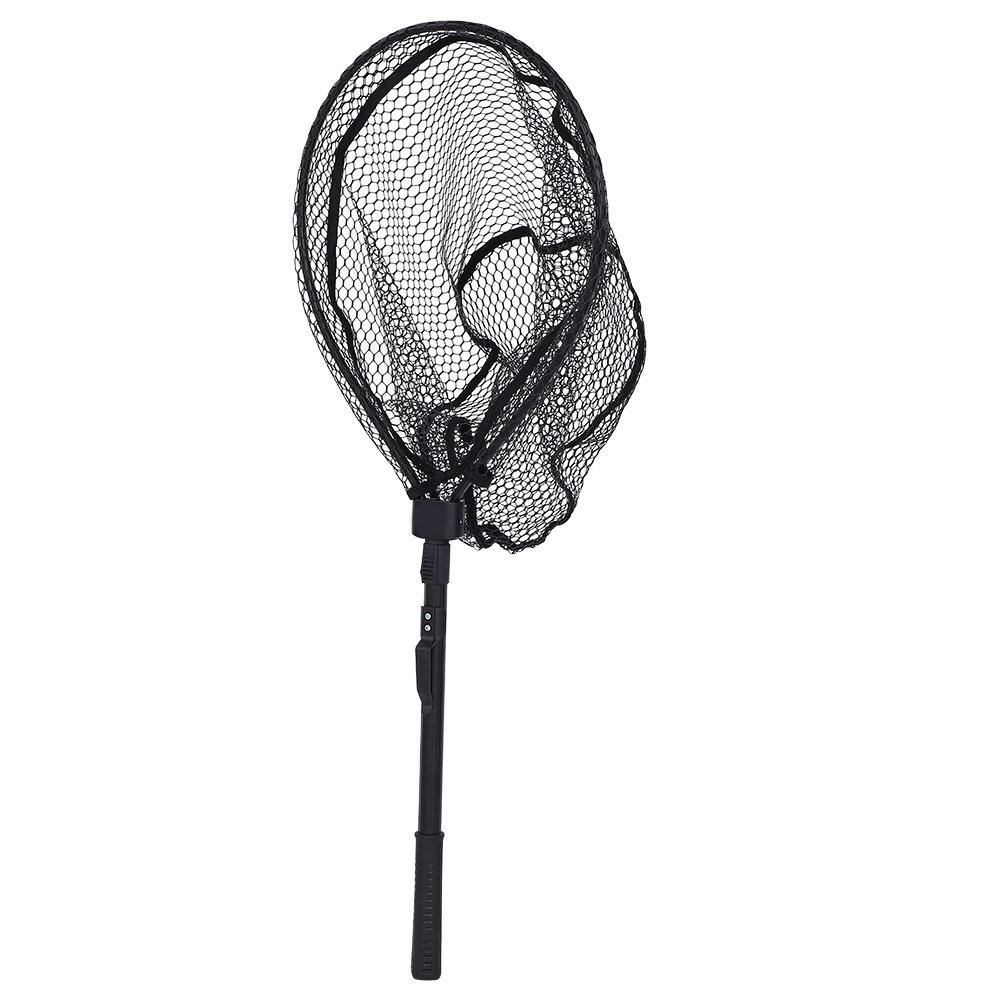 Folding Fly Fishing Dip Net, Aluminum Alloy Fishing Hand Dip Net, Fast Folding, Portable