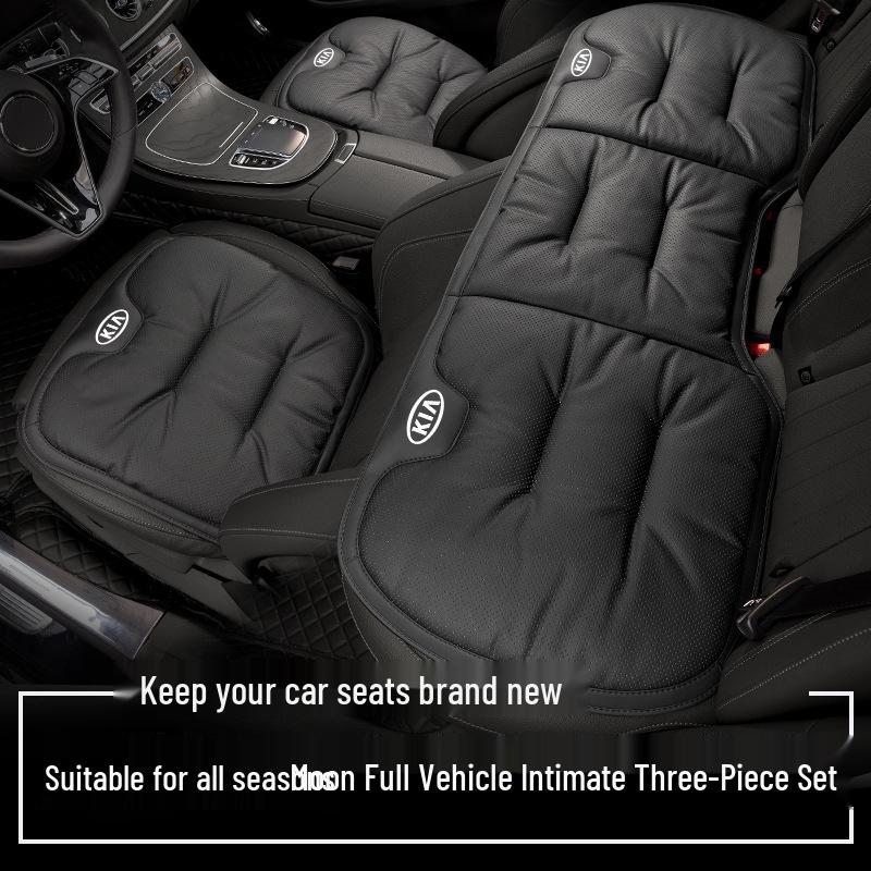 Kia Car Seats Cushions for Winter/Summer: Compatible with K2, Huan Chi, K3, K5, Yi Pao, EV5, Zhi Pao, KX5, Sorento - Breathable Mats