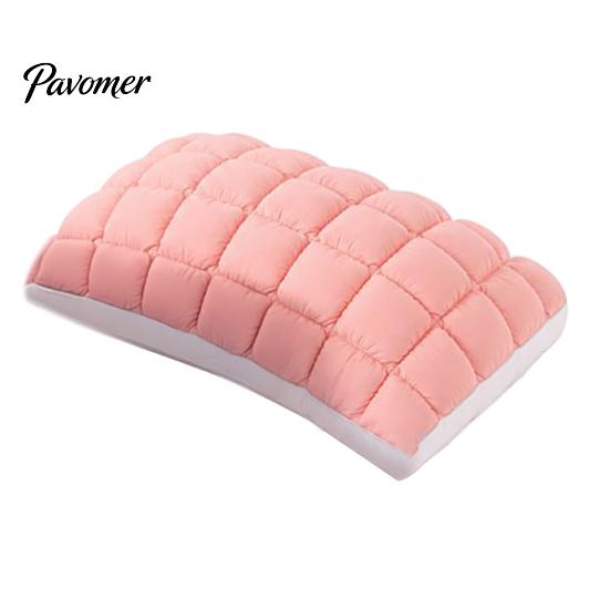 Soft Microfiber Pillows for Side Sleepers Cooling Quilted Puff Pillow, Cloud-Like Bed Down Alternative Relaxing Cloud Sleep Fluffy Pillow Back Stomach