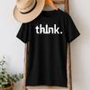 Think Chess Tshirt Funny Chess Player Gift Strategy Game Tshirt Summer Leisure Entertainunisext Venue Comfortable