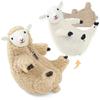 Lovely Sheep Alpaca Doll Soft Plush Toy With Detachable Clothes Simulation Lamb Sleep Soothing Plushie Doll Kids Toy Gifts
