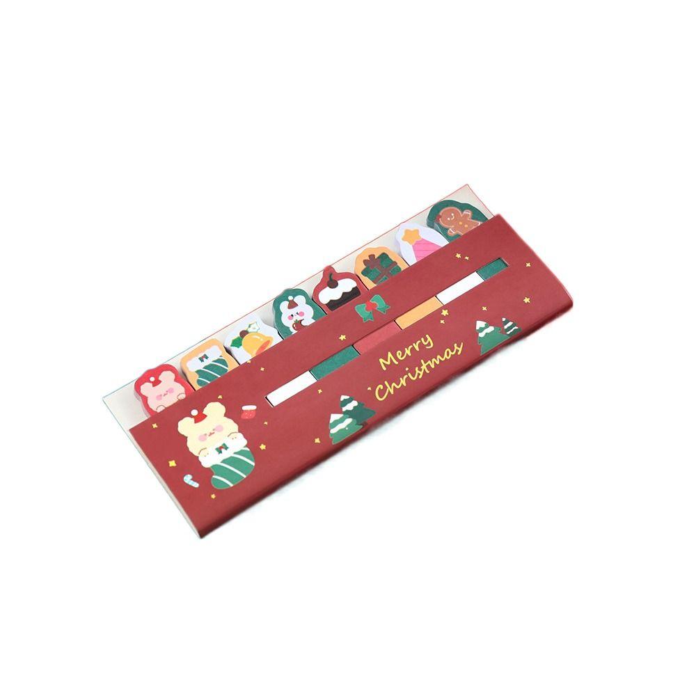 120 Sheets Christmas Memo Pad Notepad Label Note Study Supplies Christmas Sticky Notes  Xmas